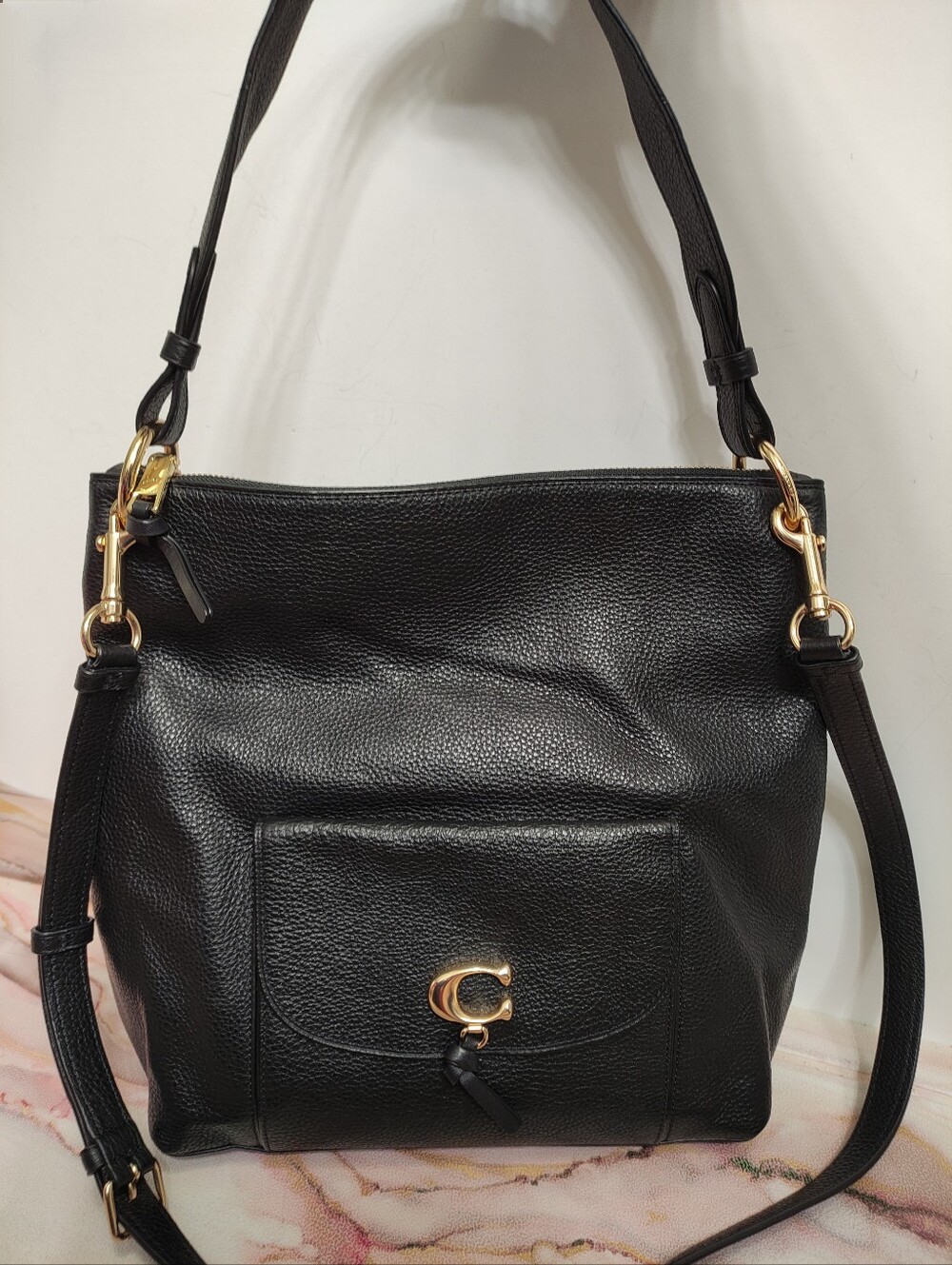 Coach 1321 Remi Hobo Bag Black